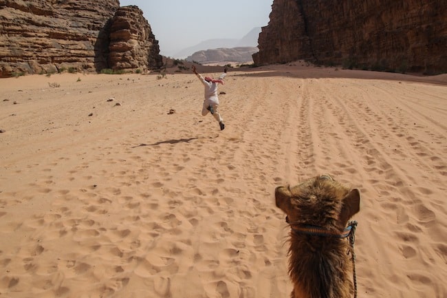 falling off a camel falling off a camel