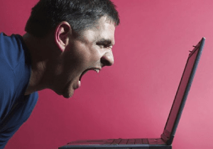 Dealing with blog hate comments